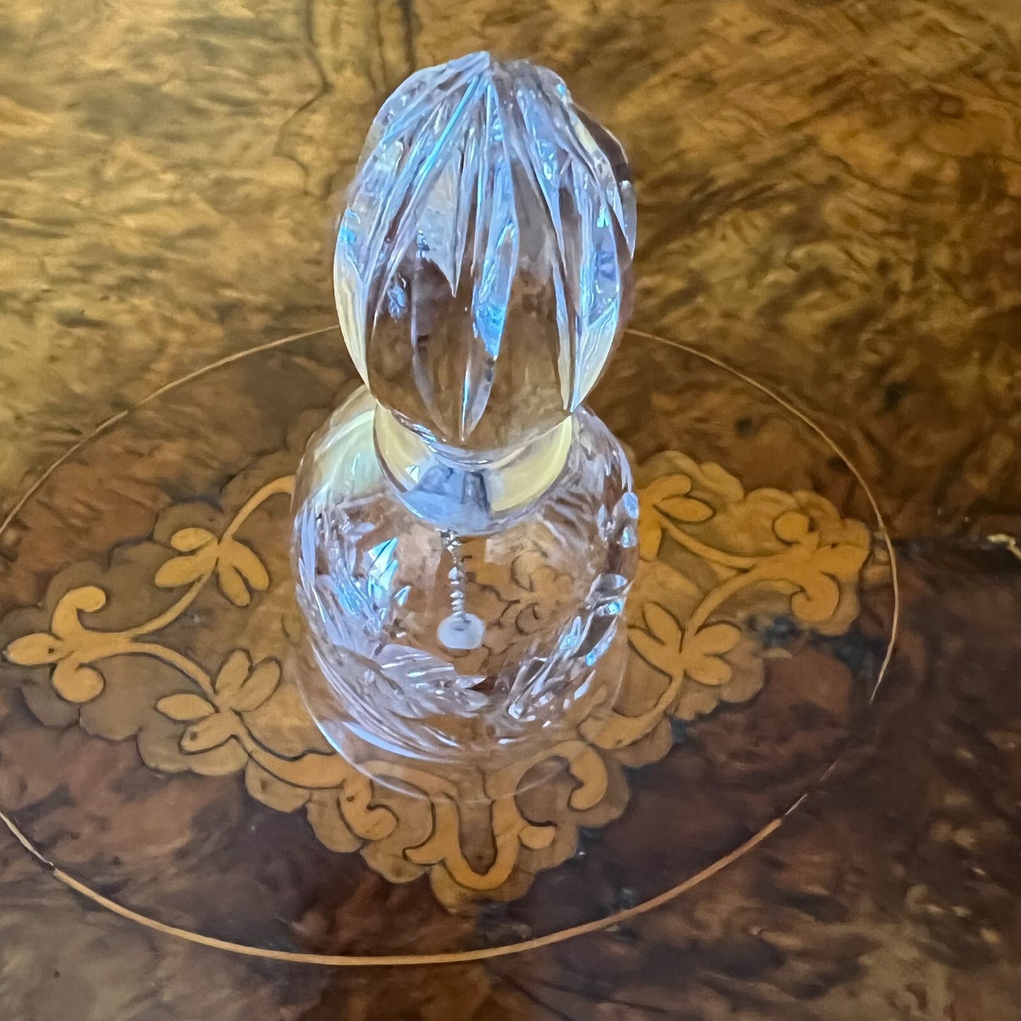 Glass Cut Bell Vintage 