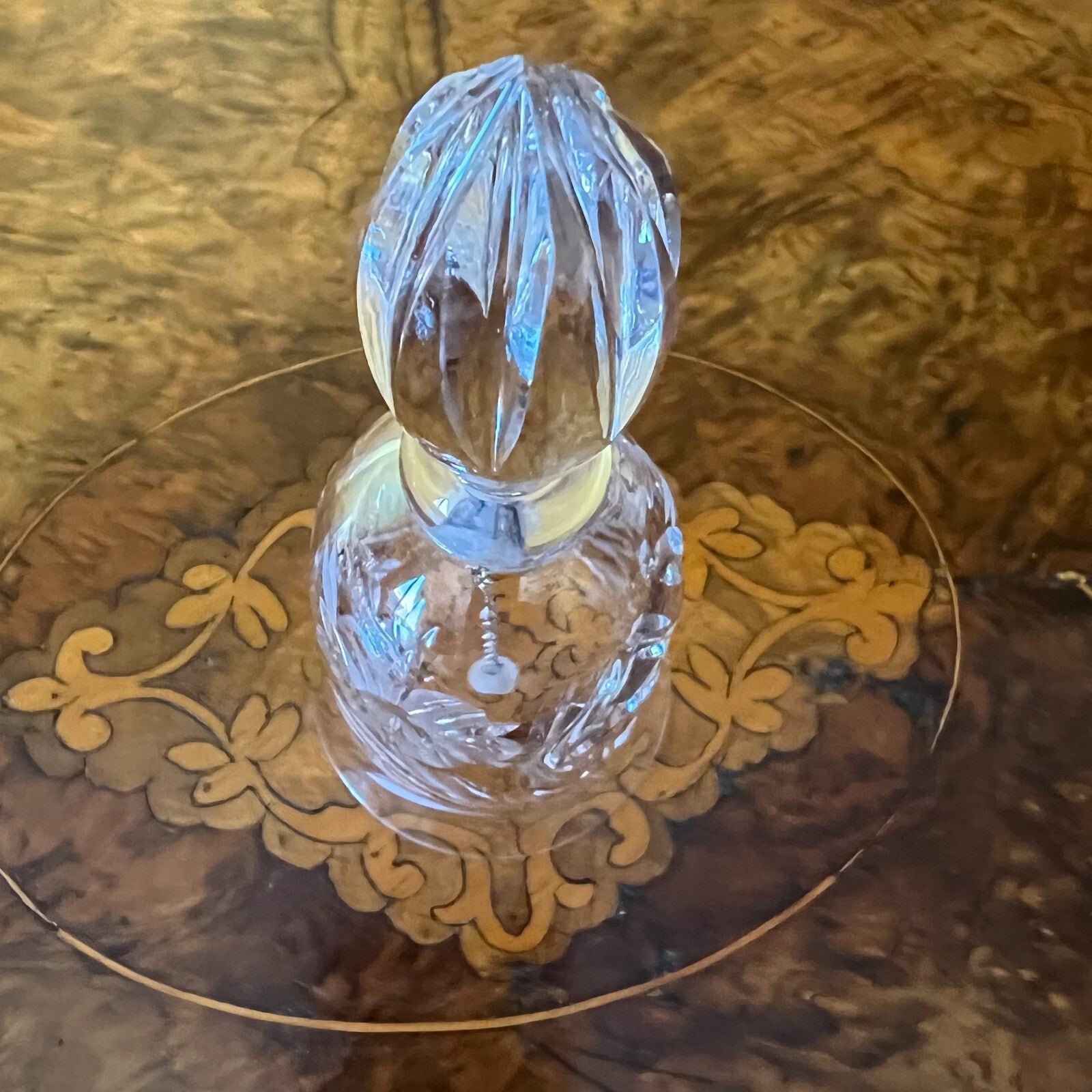 Glass Cut Bell Vintage 