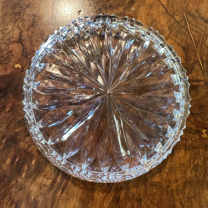 Glass Cut Dish 