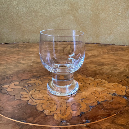 Glass Footed Port Glasses