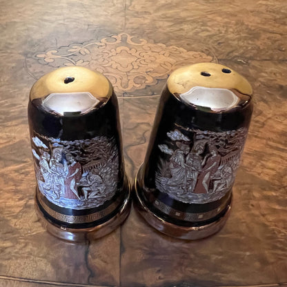 Greece 24k Gold Salt & Pepper Shaker