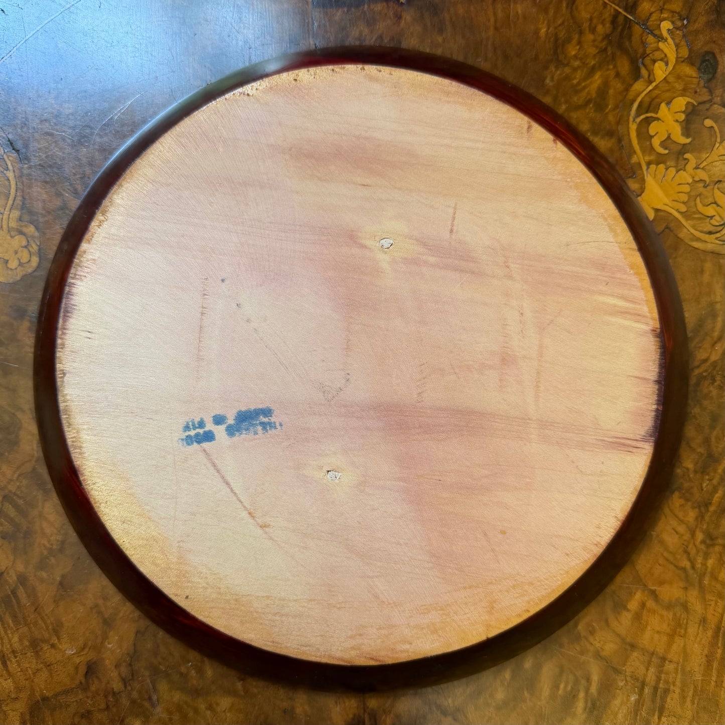 Handmade Bula Fiji Wooden Plate 