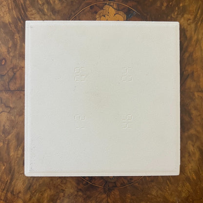 Holland Blue & White Print Square Tile 