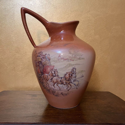 Horse Carriage Large Jug