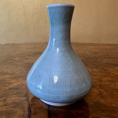Horse Print Bud Vase 