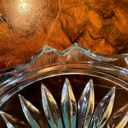 Vintage Czechoslovakia Glass Small Dish