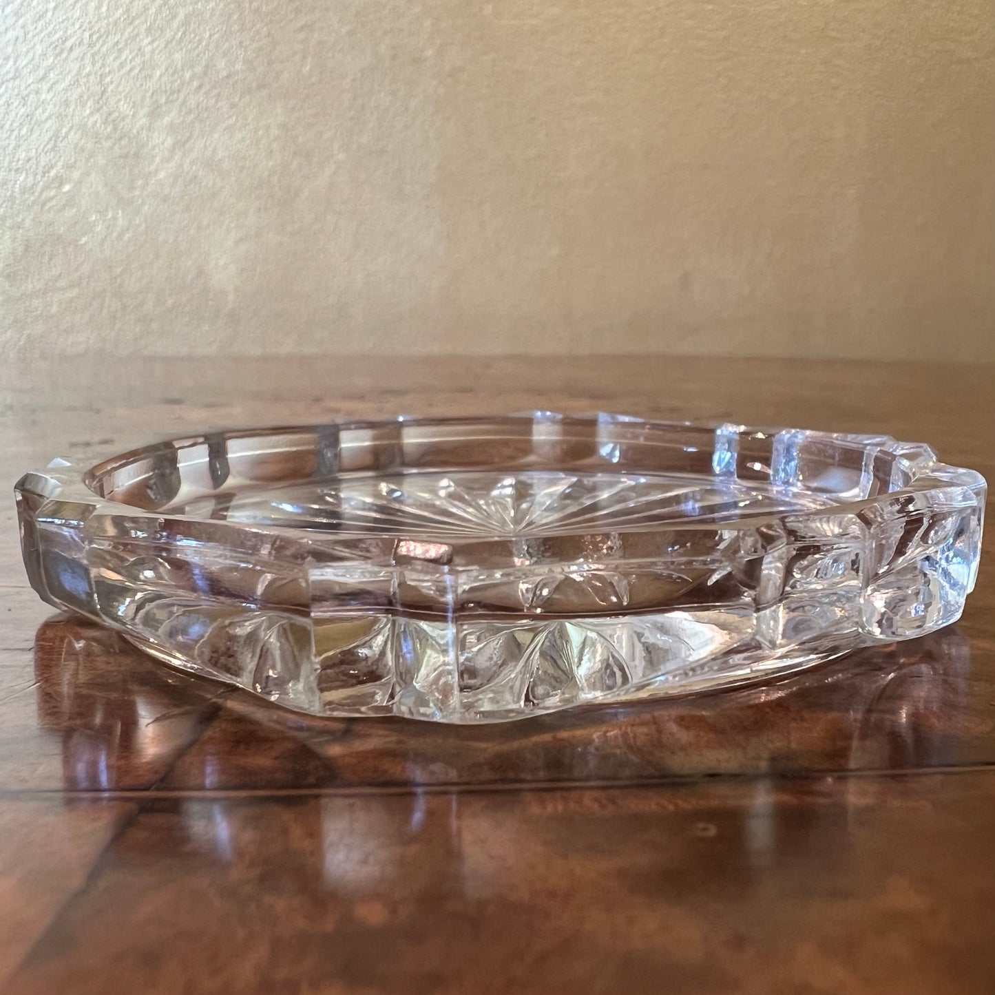 Vintage Czechoslovakia Glass Small Dish
