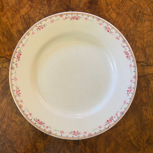 Vintage J & G Meakin Rosedale Dinner Plate