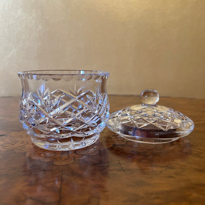 Vintage Crystal Jar