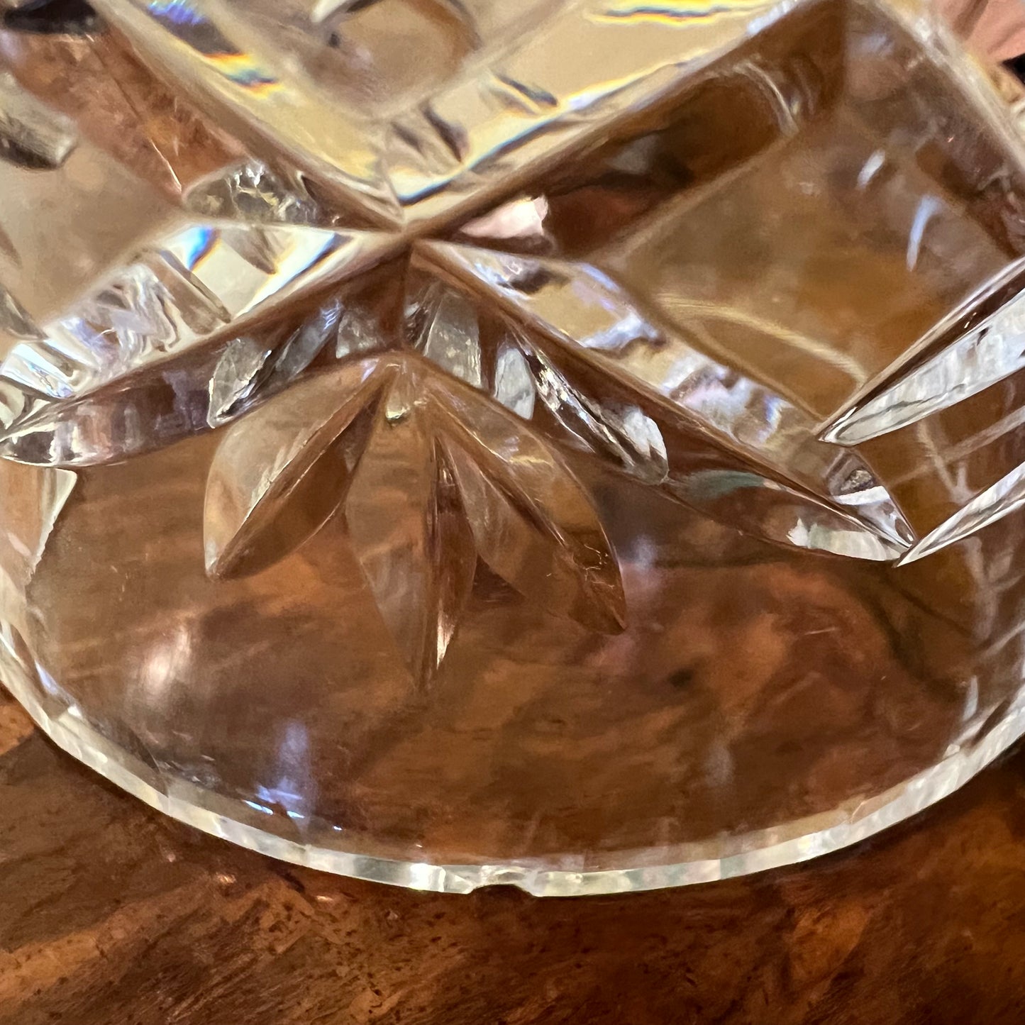 Vintage Crystal Jar