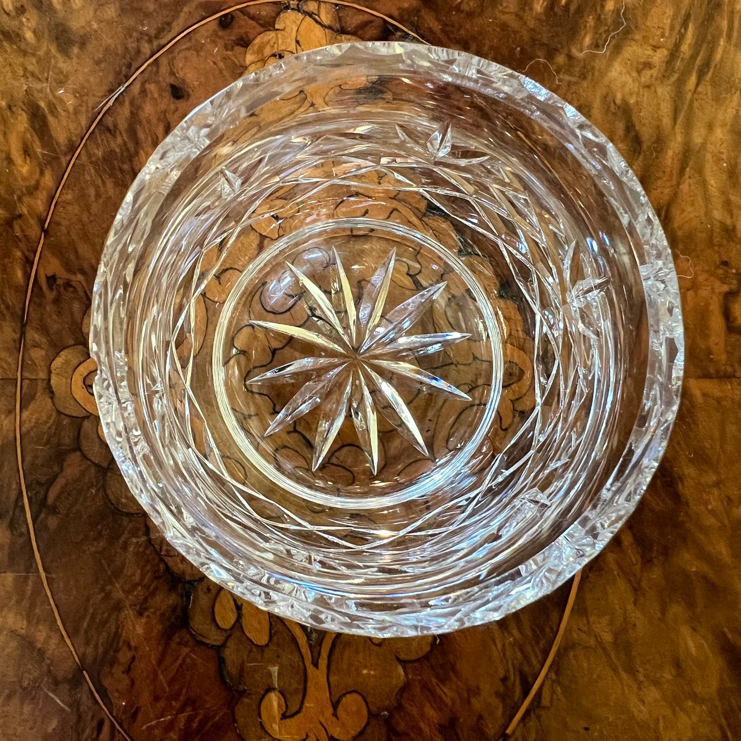 Vintage Crystal Jar