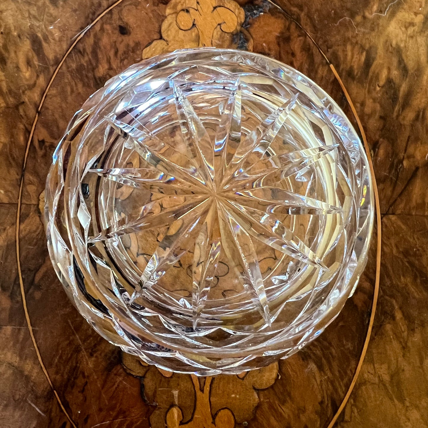 Vintage Crystal Jar