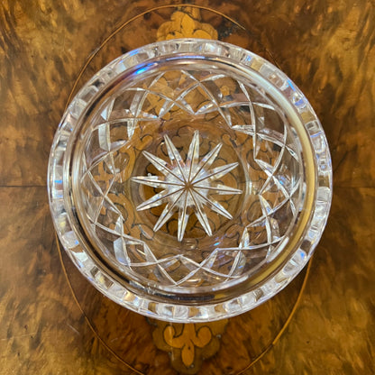 Vintage Crystal Sugar Bowl