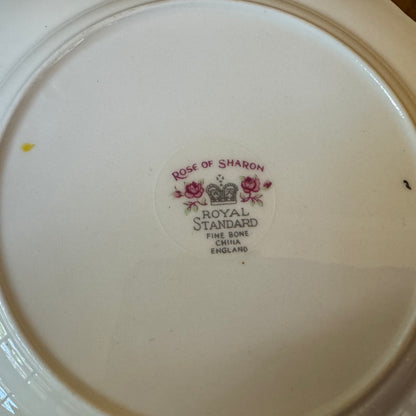 Vintage Royal Standard Rose of Sharon Side Plate