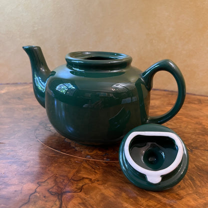 Vintage Dark Green Tea Pot