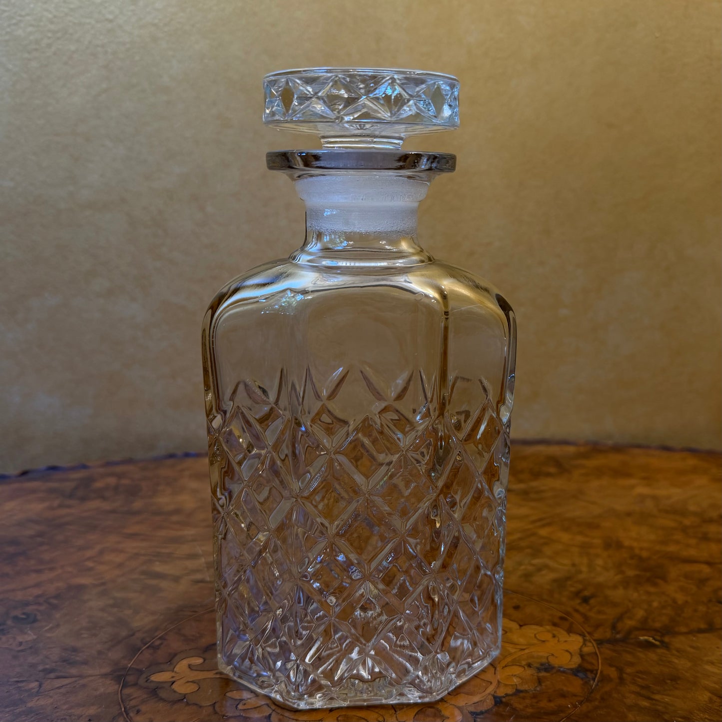 Glass Cut Decanter
