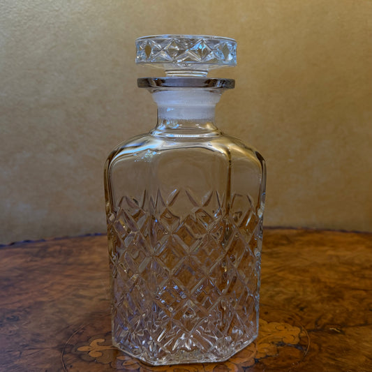 Glass Cut Decanter