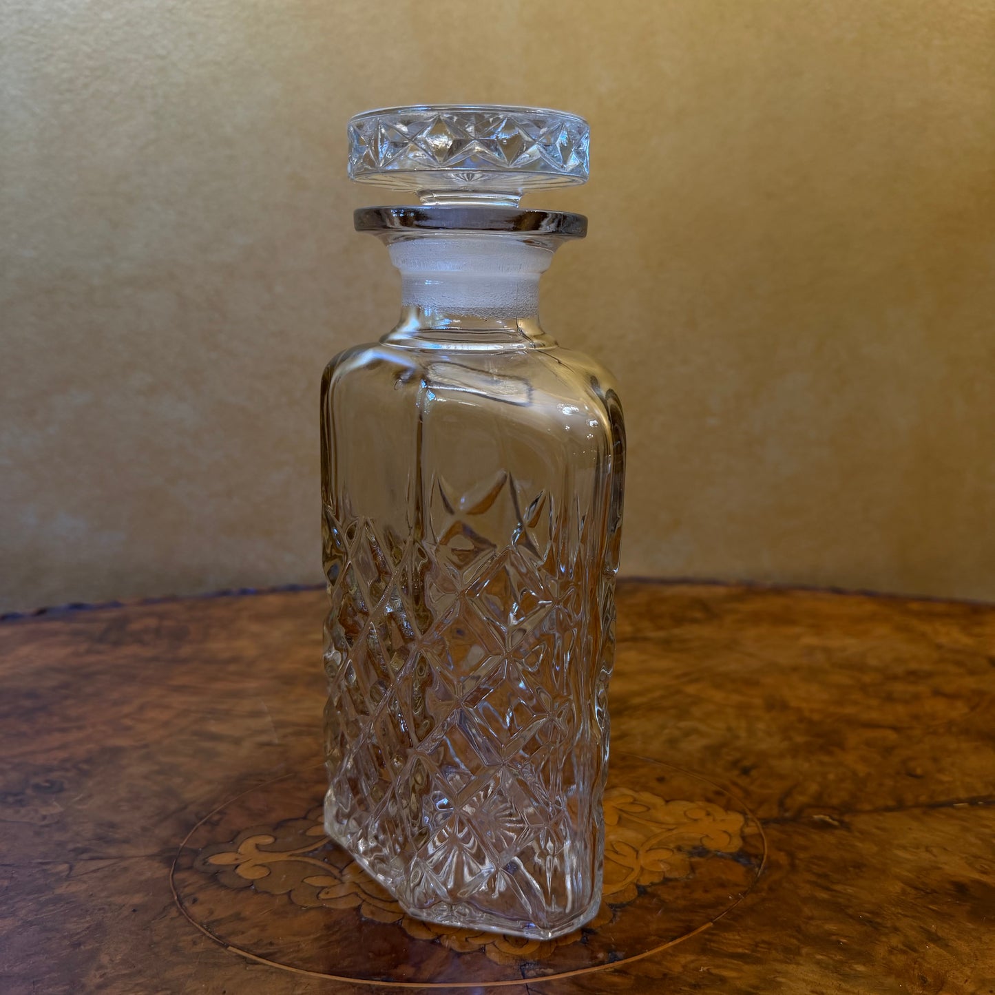 Glass Cut Decanter