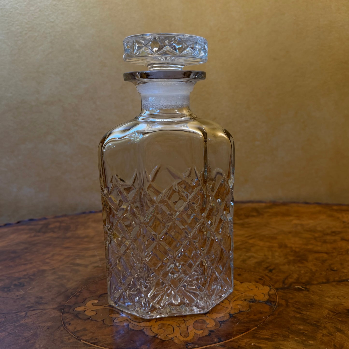 Glass Cut Decanter
