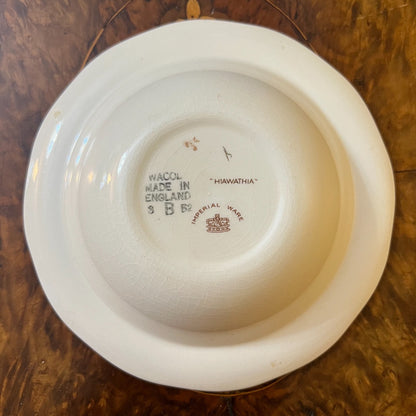 Imperial Ware Hiawathia Bowls 