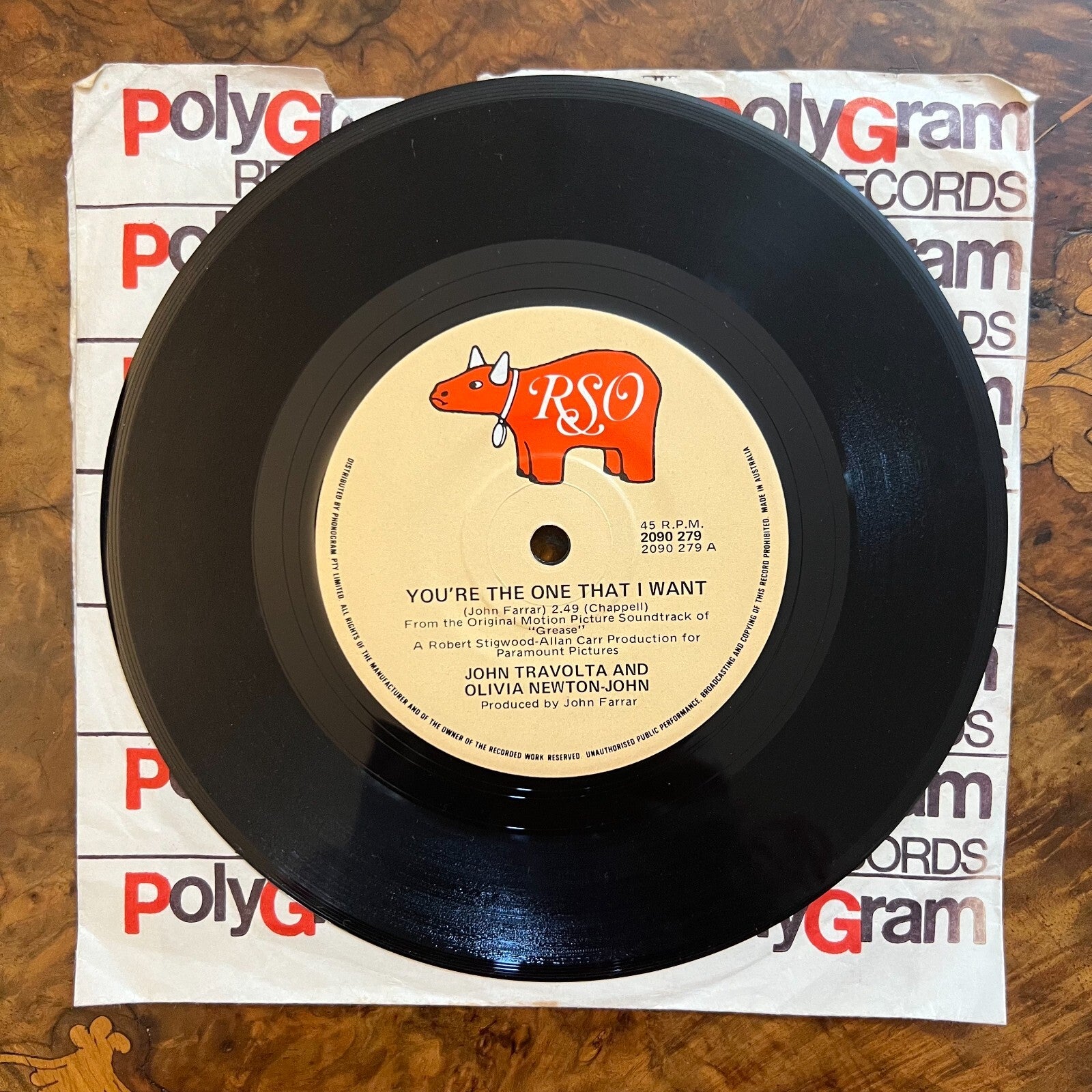 John Travolta & Olivia Newton John You're The One That I Want/ Ernie Watts Alone 