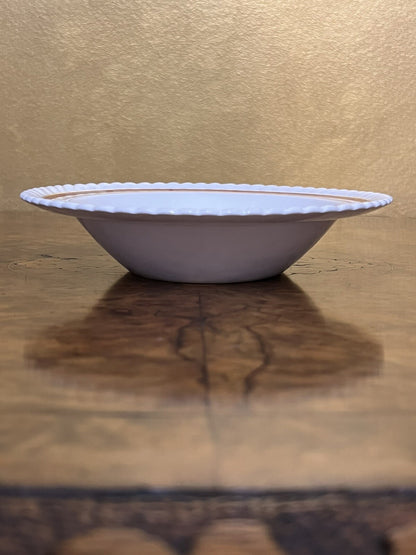 Johnson Bros Old English Gold & Burgundy Print Bowl 