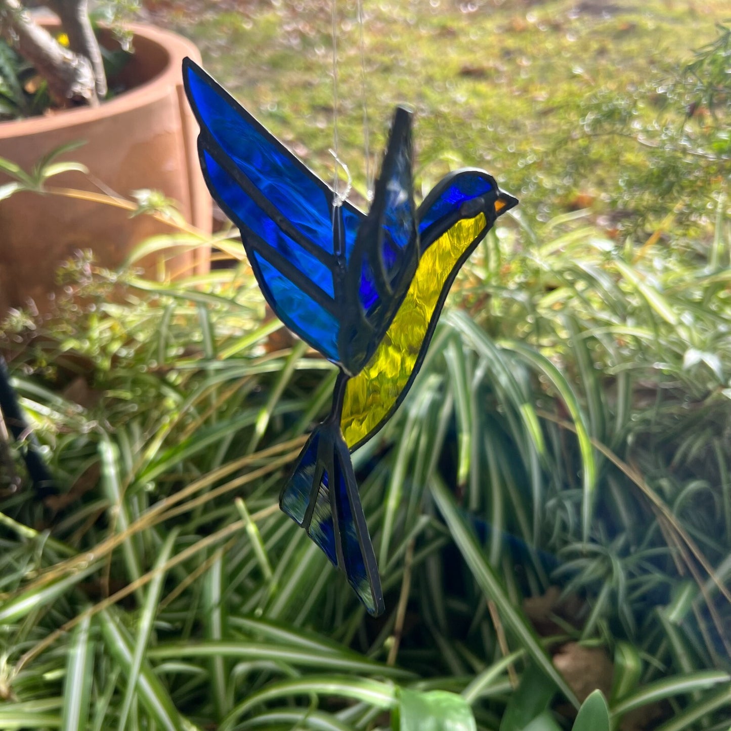  Lead Light Fairy Swallow Bird Hanging