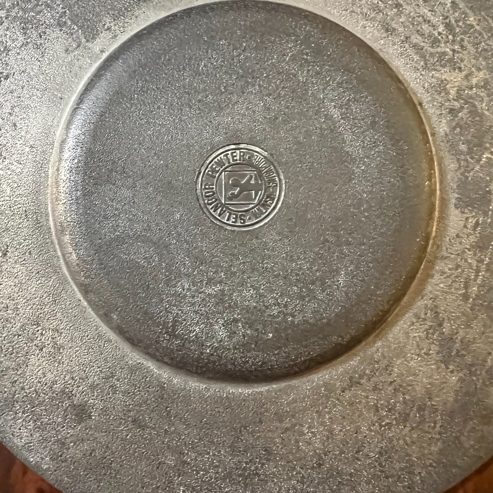 Malaysia Selangor Pewter Plate 