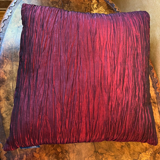 Maroon Square Pillow 