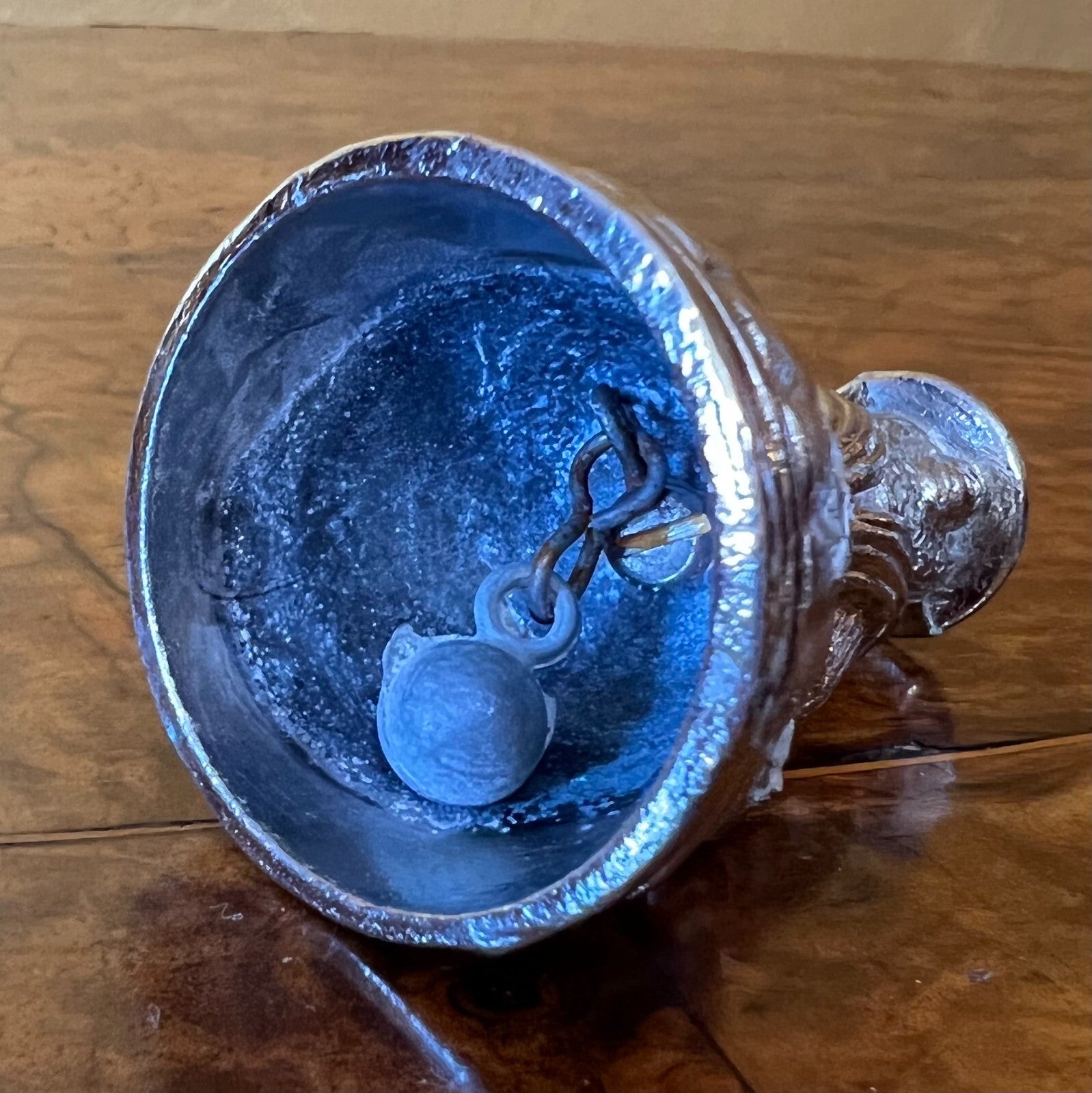 Metal Lady Bell Vintage 