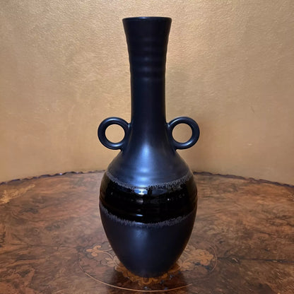 Mihama Japanese Black Vase