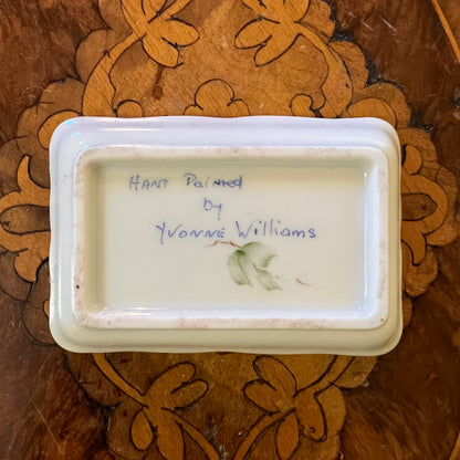 Miniature Dish Hand Painted By Yvonne Williams