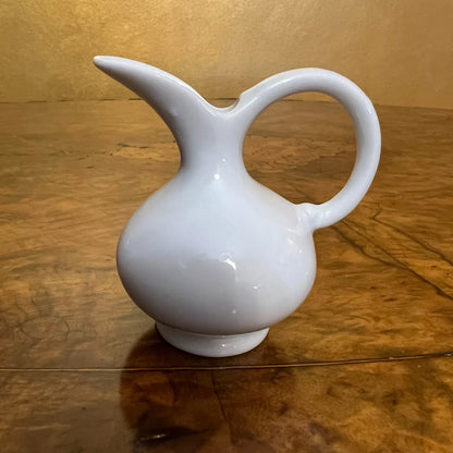 Miniature White Porcelain Jug