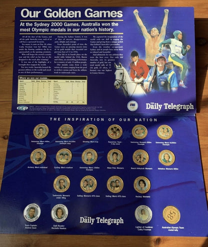 Official Australian Olympic Gold 