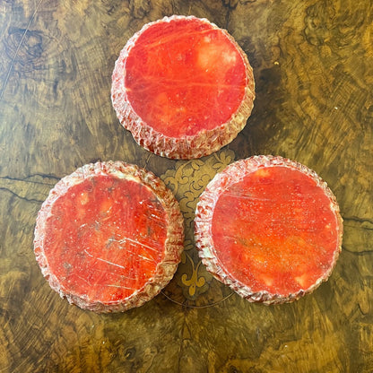 Orange_Alabaster Ashtrays