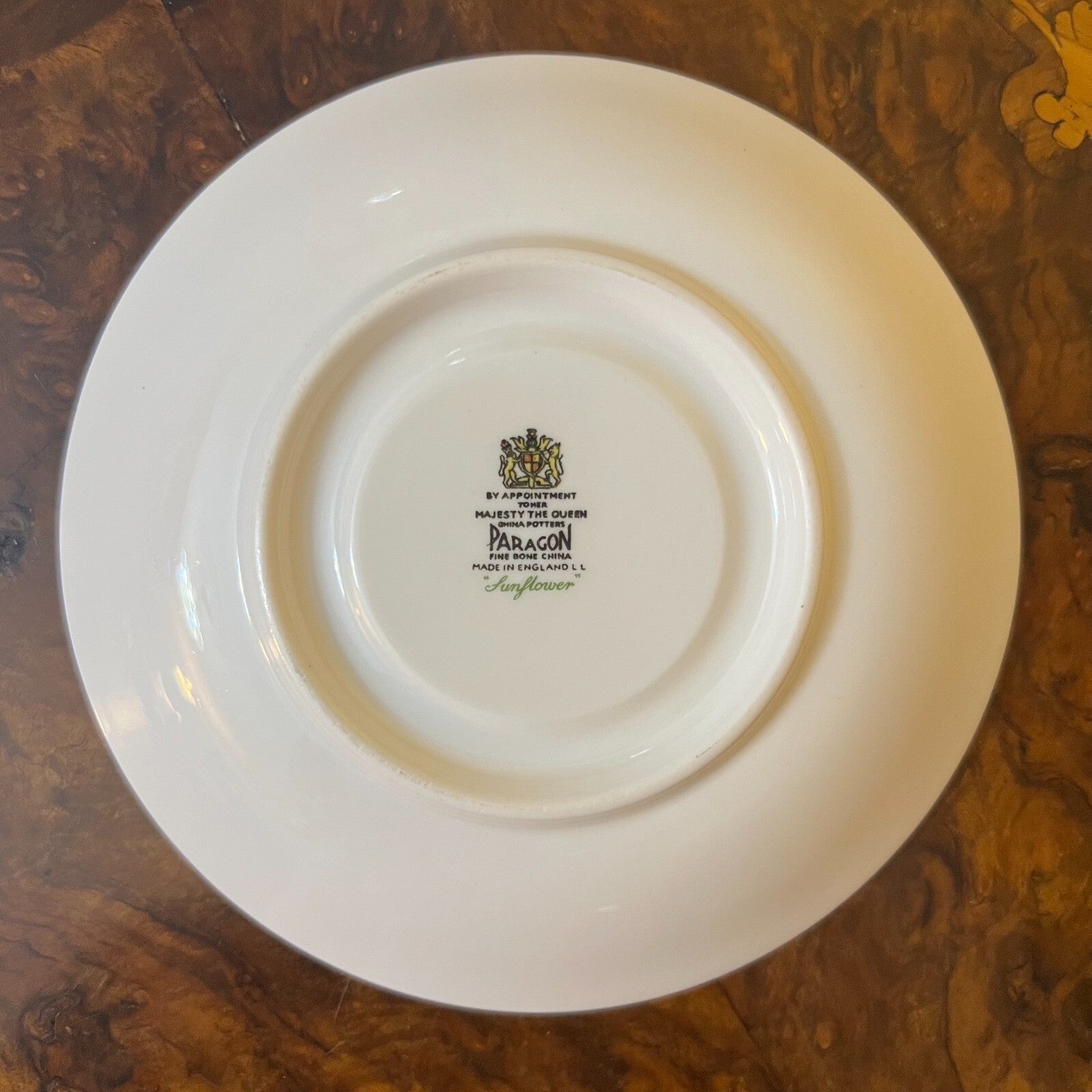 Paragon Sunflower Saucer Plate