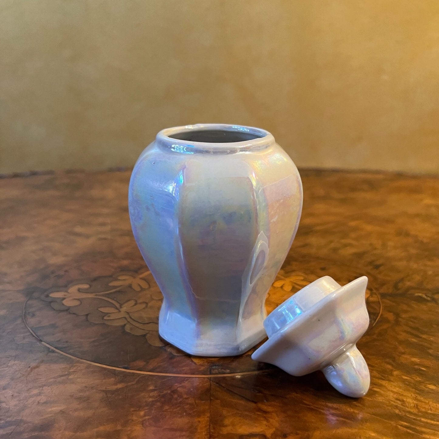 Pearl Lustreware Small Jar 