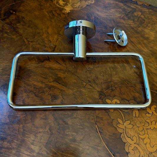 Phoenix Silver Rectangle Hand Towel Rack