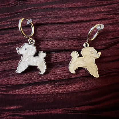 Poodle Earrings 
