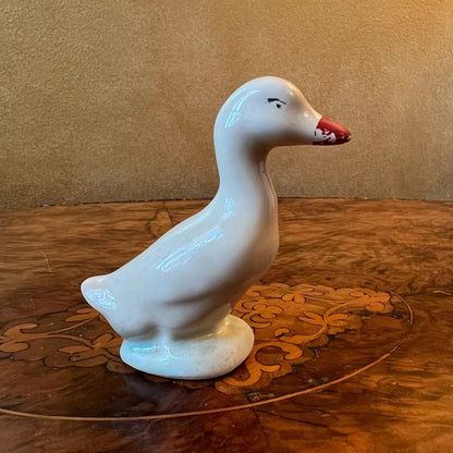 Porcelain Duck Figurine
