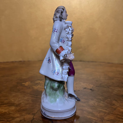 Porcelain Man Figurine 