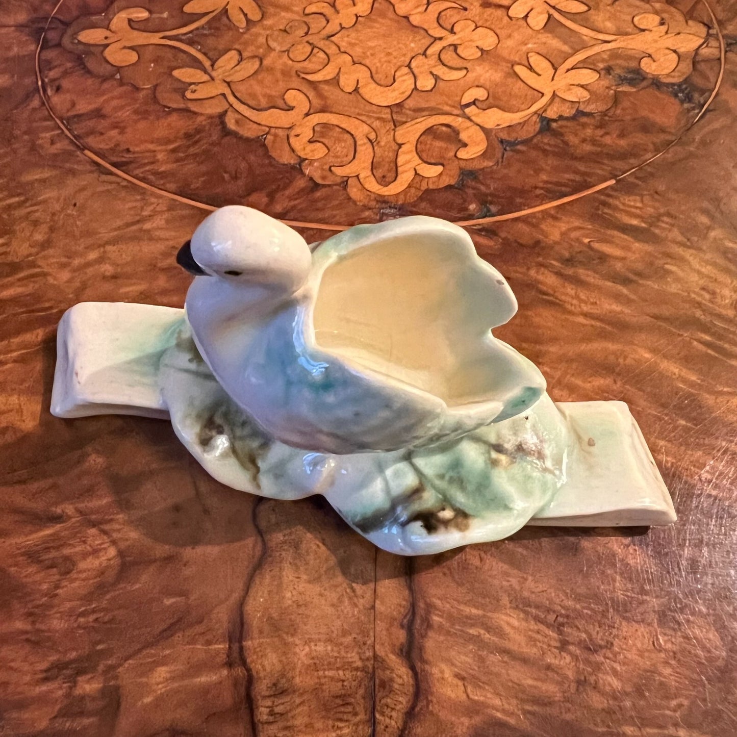 Porcelain Swan Figurine 