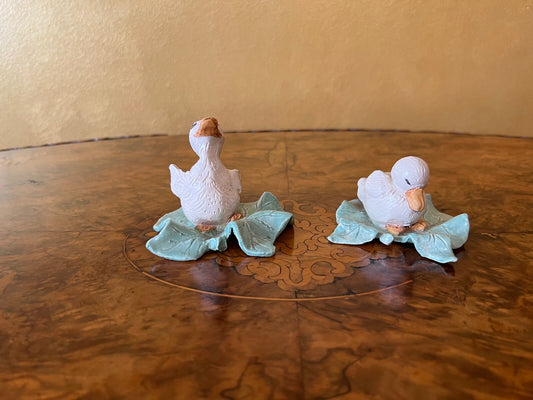 R Churchill Pottery Ducks Figurines 