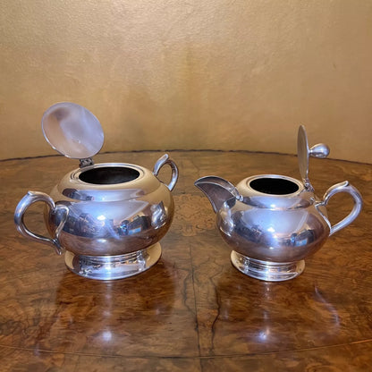 Renown Silver Plated Milk_Sugar Set