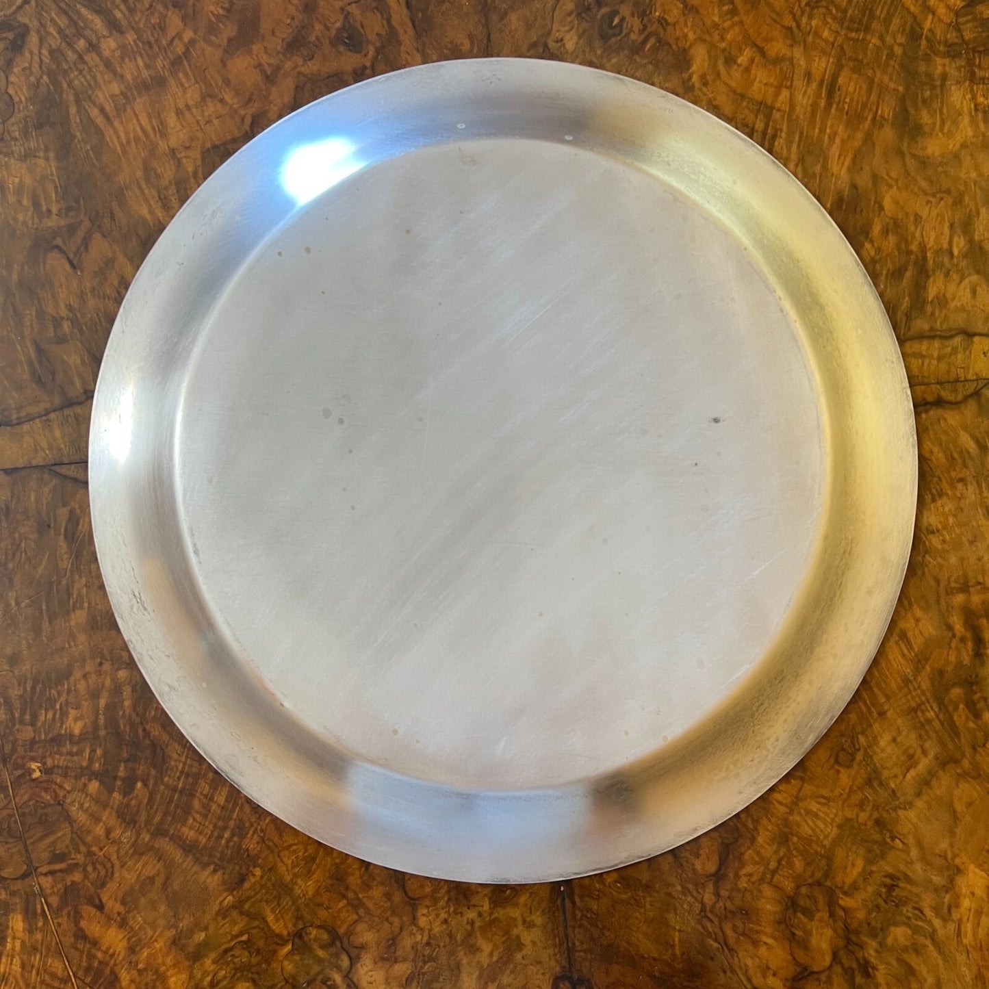 Rodd Hecworth Silver Plated Round Tray 