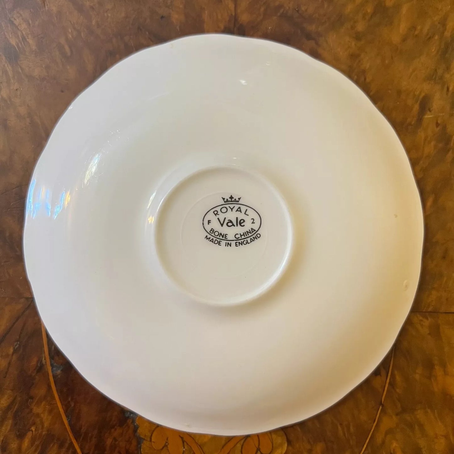 Royal Vale Floral Print Saucer