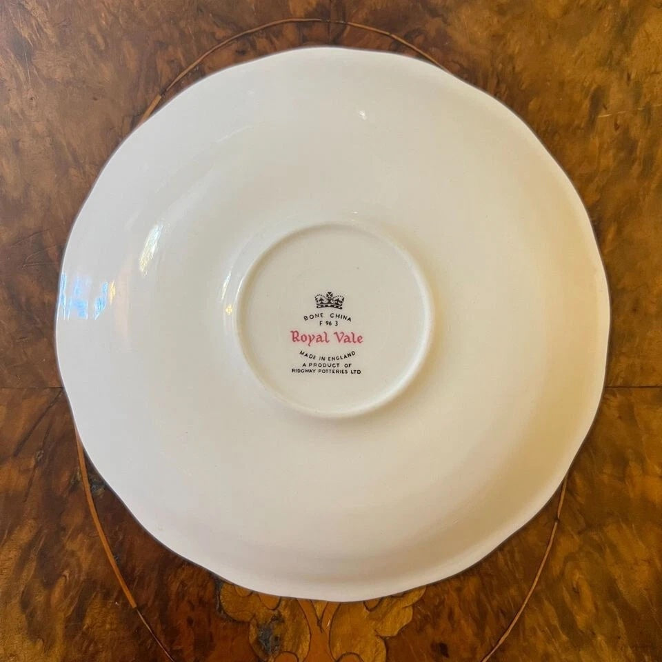 Royal Vale Pink Rose Saucer