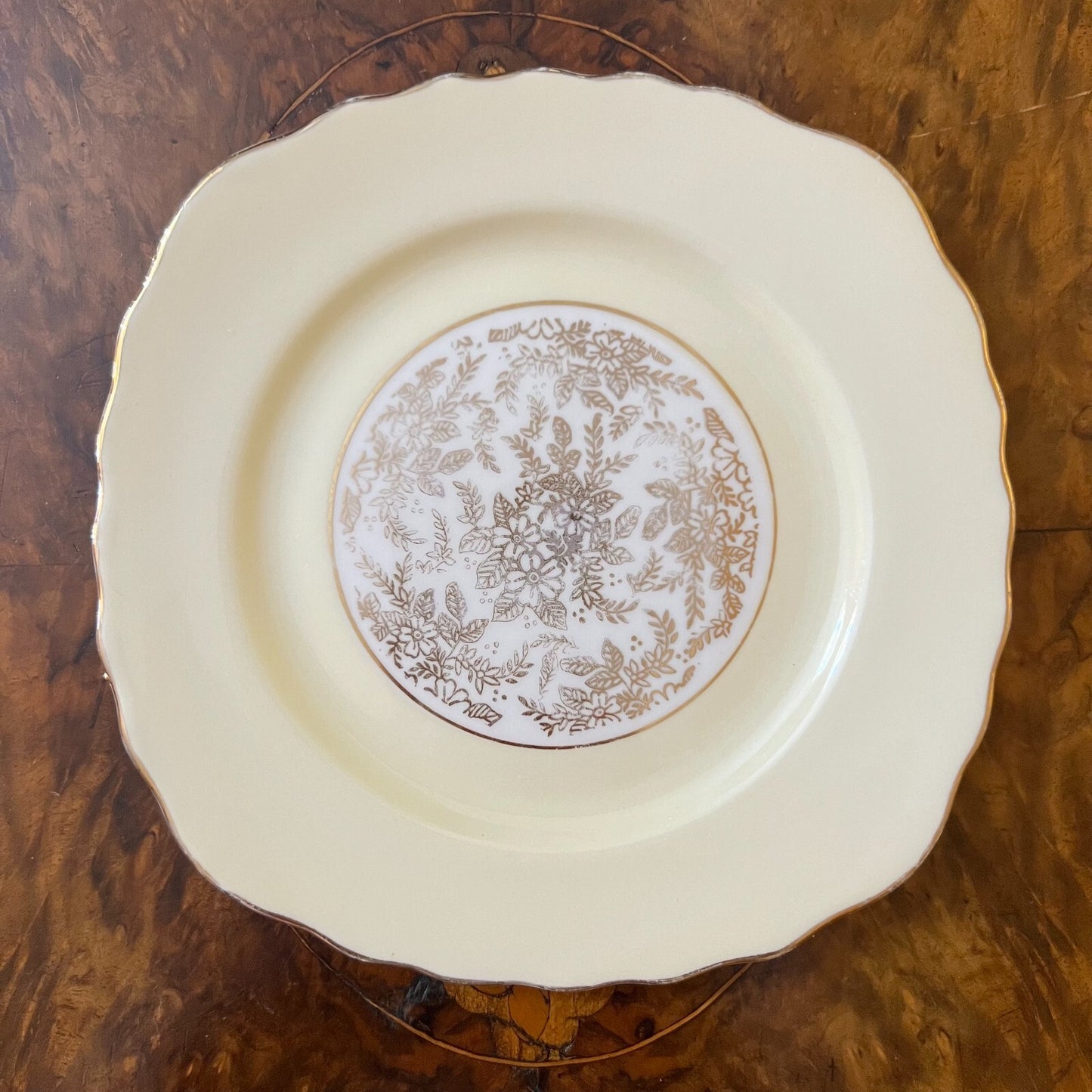 Royal Vale Yellow Gold Side Plate 