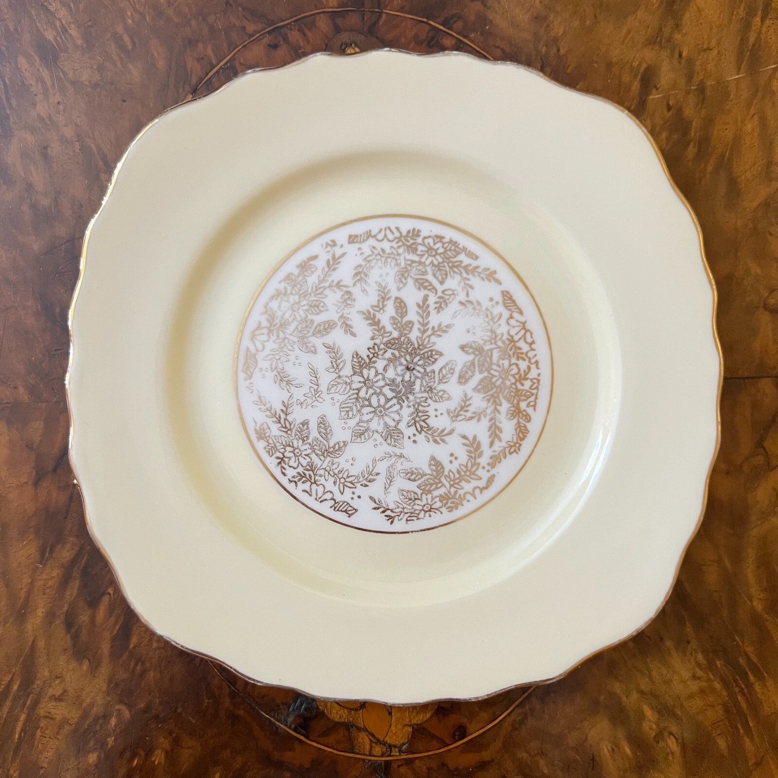 Royal Vale Yellow Gold Side Plate 