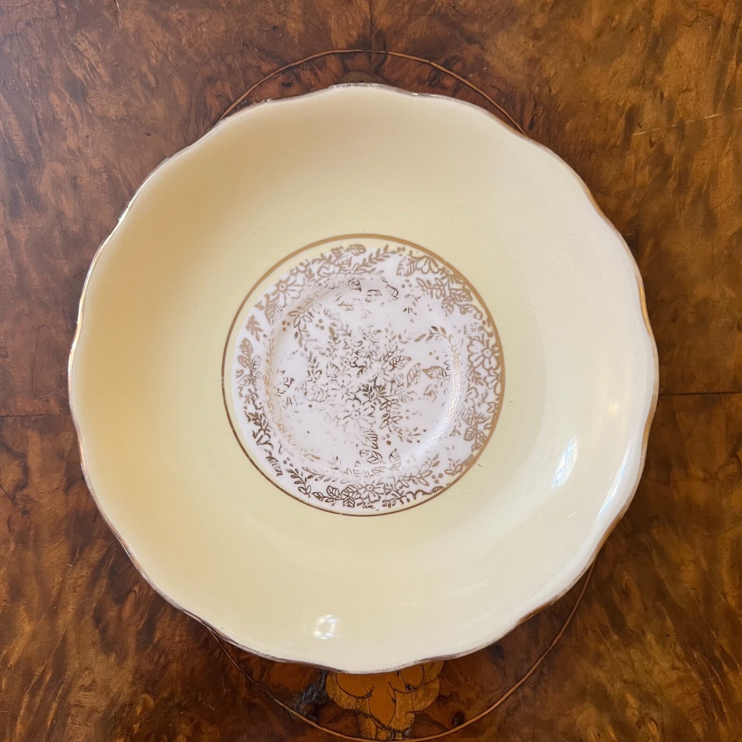 Royal Vale Yellow Gold Tea Cup 